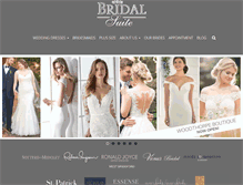 Tablet Screenshot of bridal-suite.co.uk